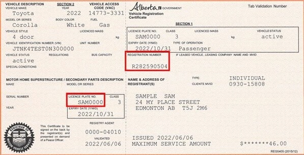 Vehicle Registration Vehicle Registration